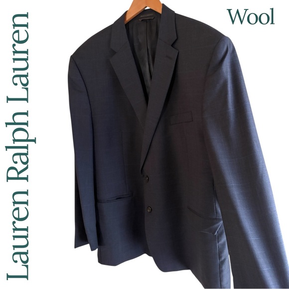 Lauren Ralph Lauren Men's Wool Blazer. Dark blue. 50R. Excellent preowned! - Picture 6 of 14